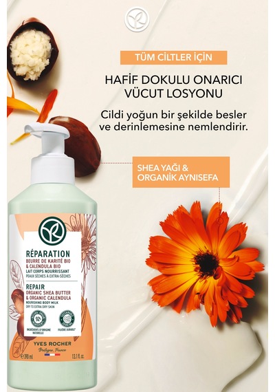 Yves Rocher Vücut Losyonu - Onarıcı Ve Nemlendirici / Reparation-390 Ml-3556