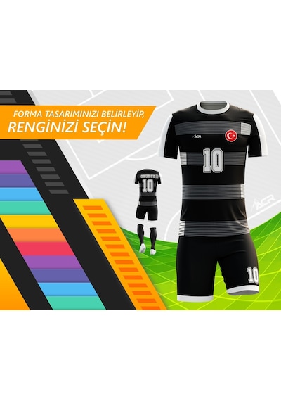 Acr Giyim Kişiye Özel Futbol Forması - Dizayn : Defter