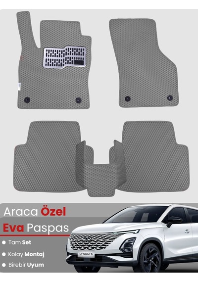 Chery Omada 5 Uyumlu Eva Paspas Tam Set Birebir Uyum, Araca Özel Tasarım,hızlı Ve Kolay Montaj 543