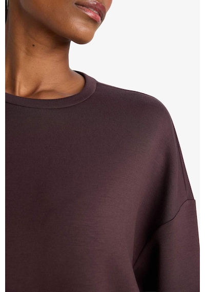 Defacto Defactofit Oversize Geniş Kalıp Bisiklet Yaka Modal Sporcu Sweatshirt E8954ax25aubn340 Kahve Defacto Defactofit Oversize Geniş Kalıp Bisiklet Yaka Modal Sporcu Sweatshirt E8954ax25aubn340 Kahve