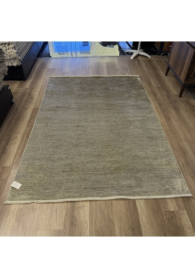 Hoom Rugs Overdye Ovr03 Krem Bej Doğal Bambu & Viskon Modern Salon Halısı Krem Bej