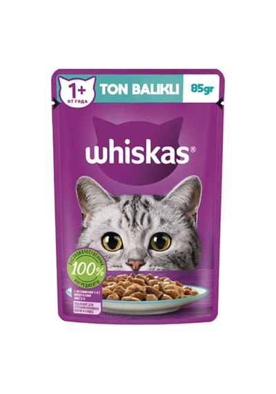 Pouch Jöle İçinde Ton Balıklı Yetişkin Kedi Konservesi 28 Adet 85 Gr