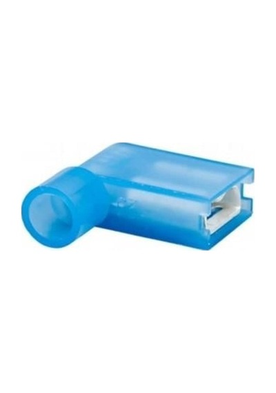 İzoleli Bayrak Tip Terminal Mavi 6,35mm Epfdeb-2862 100 Adet
