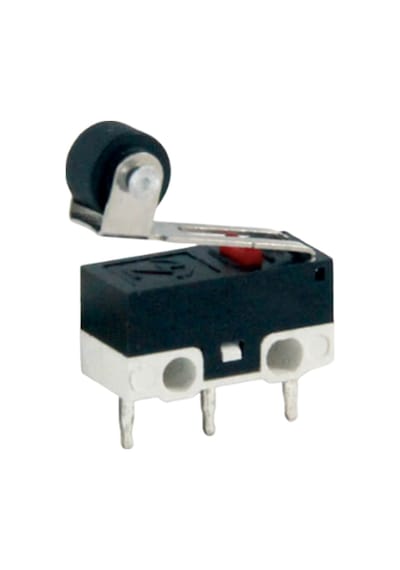 Micro Switch Mini Siyah-beyaz Makaralı Palet 5 Adet