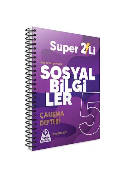 5. Sınıf Süper İkili Sosyal Bilgiler Seti Örnek Akademi
