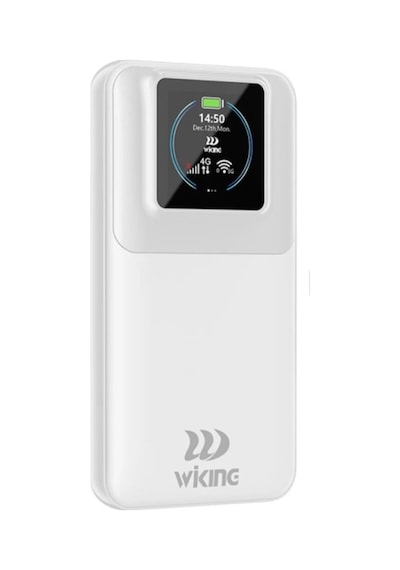 Wiking Wk-mf5 Lcd Ekranlı Taşınabilir Mobil Wi-fi Router Sım 4g Lte