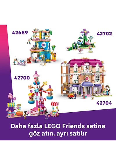 LEGO® Friends Deniz Kızı Hız Treni Yapım Seti 42703 - 8 Yaş Üzeri Çocuklar için Mini Bebek İçeren Oyuncak Yapım Seti (864 Parça)