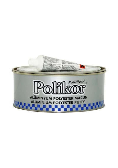 Polikor Polisilver Alüminyum Polyester Macun 1850 Gr