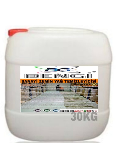 Sanayi Zemin Yağ Çözücü 30kg Tekli