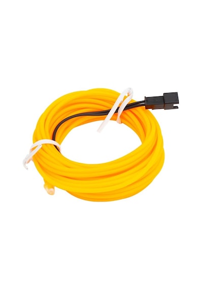 Neon Sari 5 Metre I P Aydinlatma 5 Volt Usb Adaptörlü Sarı