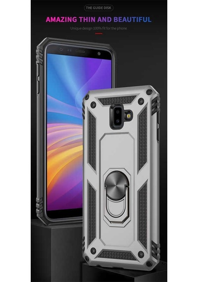 Galaxy J6 Plus Kılıf Zore Vega Kapak Rose Gold