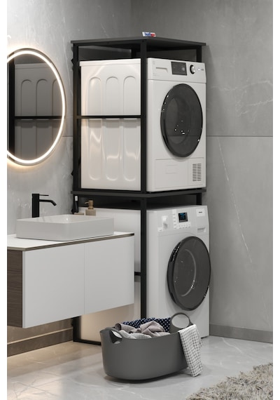 Çamaşır Makinesi Dolabı Kurutma Makinesi Dolabı Metal Banyo Dolabı Seda Antrasit Antrasit Çamaşır Makinesi Dolabı Kurutma Makinesi Dolabı Metal Banyo Dolabı Seda Antrasit Antrasit