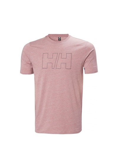 Helly Hansen Hh Tech Logo T-shırt Hha.63165-664 Pembe