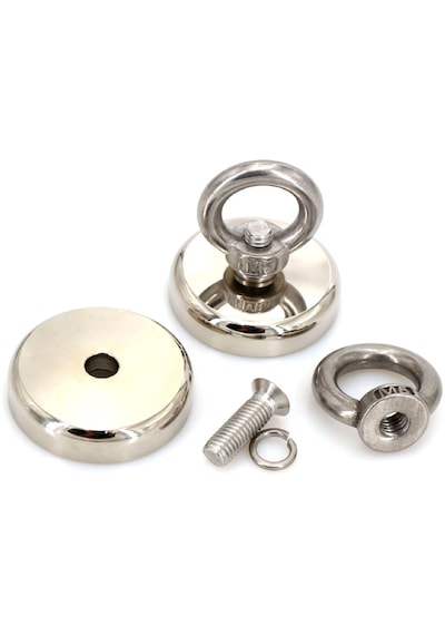 Valkyrie D20 10kg 20mm Askılı Güçlü Neodyum Mıknatıs Banyo Tuvalet Mutfak Askı Raf