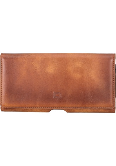 Arc Clıp Heritage Tan Leather Phone Case Taba