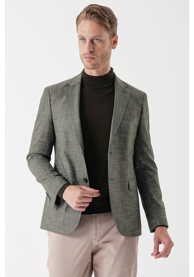 İmza Koyu Haki Desenli Armürlü Mono Yaka Çift Yırtmaç 6 Drop Slim Fit Dar Kesim Klasik Ceket 1002235133-koyu Haki Koyu Haki İmza Koyu Haki Desenli Armürlü Mono Yaka Çift Yırtmaç 6 Drop Slim Fit Dar Kesim Klasik Ceket 1002235133-koyu Haki Koyu Haki