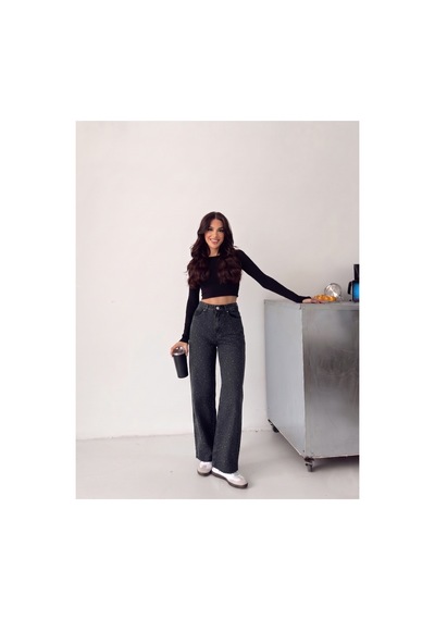 Kene Jeans Kahve Tint Paça Kesik Ön Arka Taşlı Bol Paça Kot/denim Pantolon Kahverengi Kene Jeans Kahve Tint Paça Kesik Ön Arka Taşlı Bol Paça Kot/denim Pantolon Kahverengi