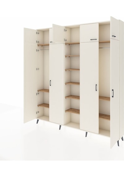 Arges Dolap 12 Raflı 9 Kapaklı 2 Askılı 220x30x243 Aytaşı-aytaşı/çam Aytası/atlas Çam Arges Dolap 12 Raflı 9 Kapaklı 2 Askılı 220x30x243 Aytaşı-aytaşı/çam Aytası/atlas Çam