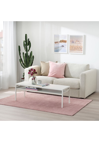Ikea Knardrup El Dokuması Halı 133 X 195 Cm Pembe