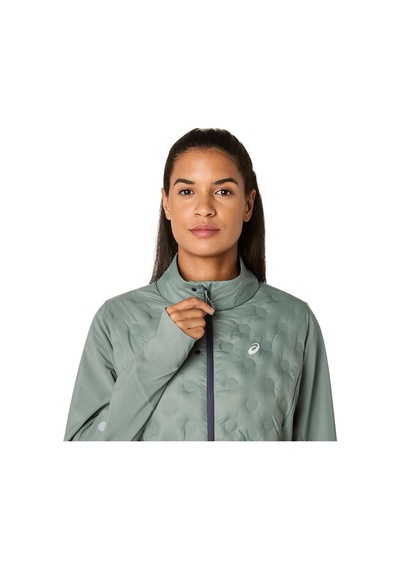 Asics Road Wınter Jacket Kadın Mavi Ceket 2012d069-400 Mavi