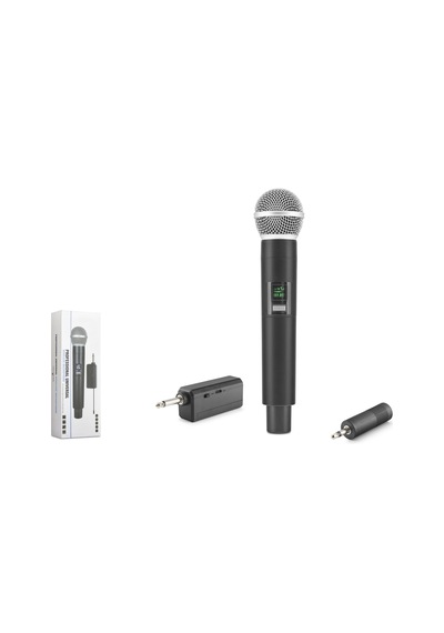 Hadron Hdx2801 Kablosuz Uhf El Mikrofonu 6.35 Mm Siyah
