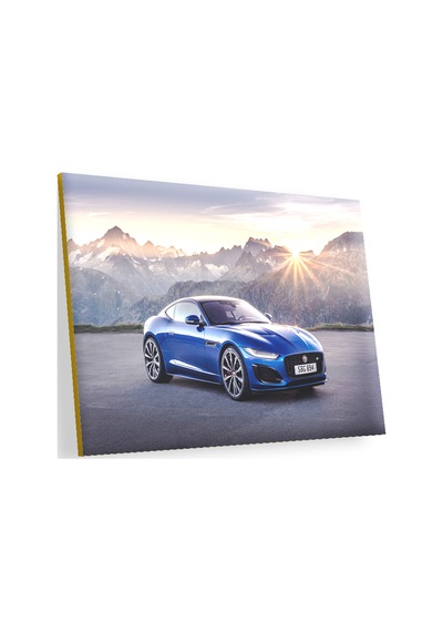 Cakasepetim Jaguar F Type R Coupe Ahşap Mdf Tablo