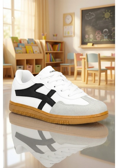 Dark Seer Kids Ds K Ruby Sneaker Günlük Spor Ayakkabı Çocuk Beyaz-siyah