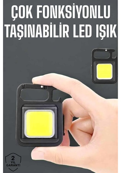 Kamp Işığı Çok Fonksiyonlu Taşınabilir Anahtarlık Kapak Açma Manyetik Özelliği Diğer
