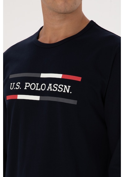 U.s. Polo Assn. Erkek Lacivert Pijama Takım 50318598-vr033 Lacivert