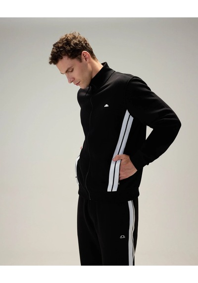 Ellesse Fermuarlı Erkek Sweatshirt 6wm1022 Siyah