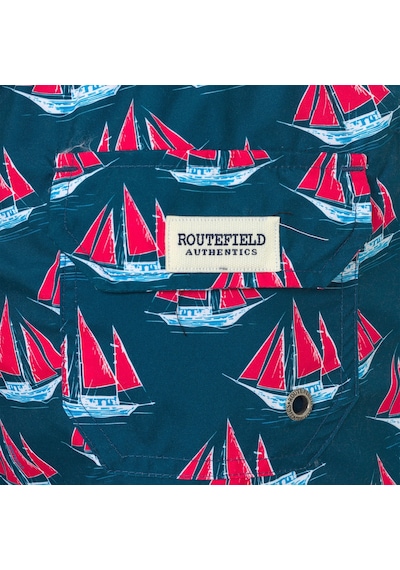 Routefield Vertex Erkek Deniz Şortu Renkli Çok Renkli