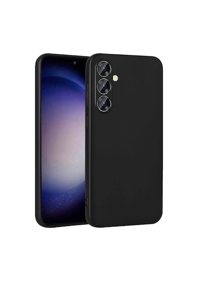 Zore Galaxy S23 Fe Uyumlu Nvth Premier Silikon Kılıf-siyah