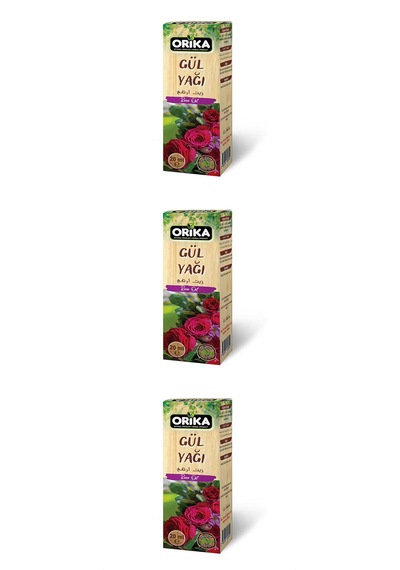 Orika Gül Yağı 3 x 20 ML