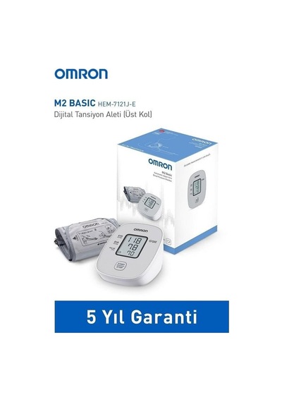 Omron M2 Basıc Hem-7121j-e Üst Koldan Ölçer Dijital Tansiyon Aleti