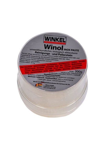 Winol Inox Paste 300Gr Paslanmaz Çelik Krom Yüzey Temizleyici