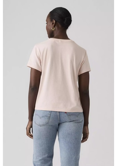 Levi's Kadın Bisiklet Yaka Pembe T-shirt - 005gv-0018 Pembe