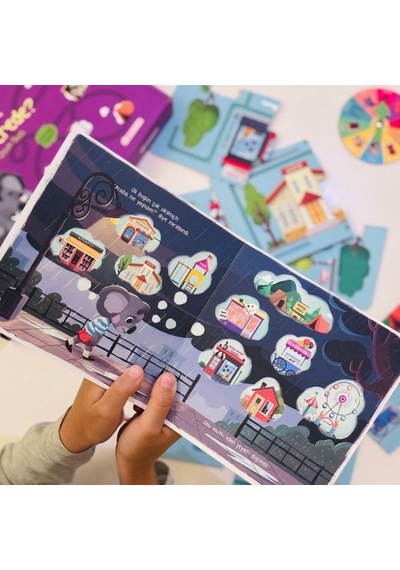 Bi Kutu Oyun Mutluluk Acaba Nerede Kitap Ve Oyun Seti Parmak Takipli