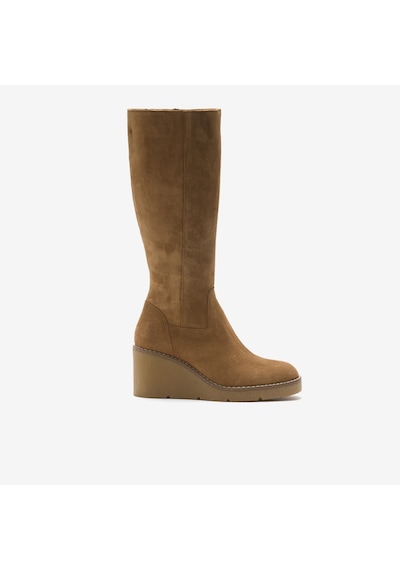 Sand Beige Çizme Kadın 26k12068xs Vergelio Suede Bej