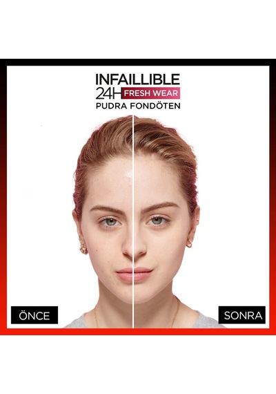 Infaillible 24h Fresh Wear Pudra Fondöten 40 Cashmere Çok Renkli