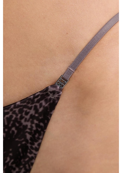 Calvin Klein Kadın Kahverengi Tanga Lv00qf8657-16136