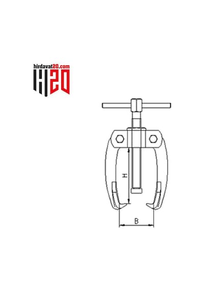 İzeltaş Batarya Çektirme İki Kollu 6x6 - 7050290606