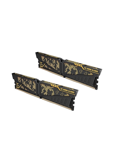 Team T-Force Vulcan TUF Yellow TLTYD416G3600HC19ADC01 16 GB (2x8) DDR4 3600 MHz CL19 Ram
