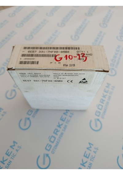 Siemens Simatic Sm 331 6es7 331-7nf00-0ab0 8aı Analog İnput Modül