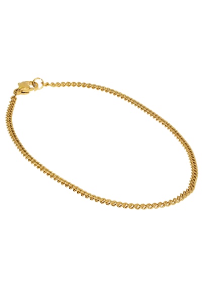 Erkek 2 Mm Zincir Çelik Bileklik Gold