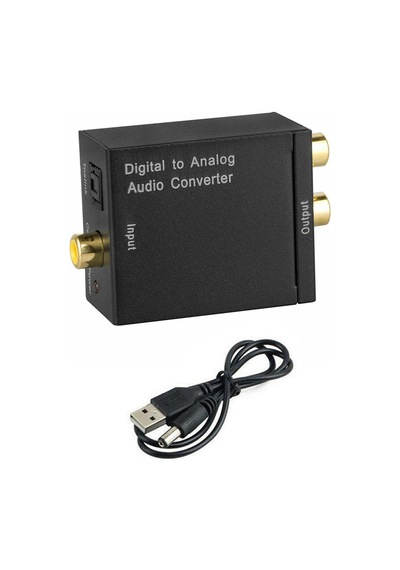 BST-2023P Dijital To Analog Optik Tos Ses Dönüştürücü Çevirici