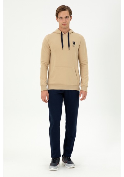 U.s. Polo Assn. Erkek Kum Sweatshirt 50289059-vr085 Kum