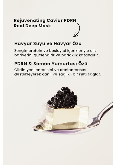 Defacto Biodance Rejuvenating Caviar PDRN Real Deep Mask- Cilt Yenileyici & Sıkılaştırıcı Maske H3472AXNS