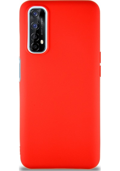 Realme 7 Kilif Soft Premier Renkli Silikon Kapak 490227951