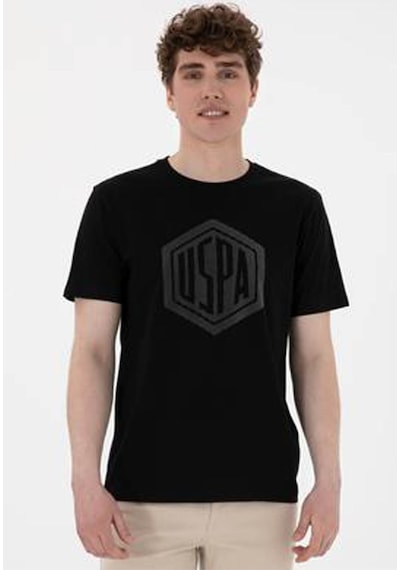 U.S. Polo Assn. Gaston Siyah Erkek T-shirt 2107294