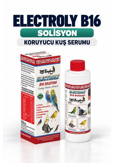 Kuşlar İçin Electroly B16 235 Ml